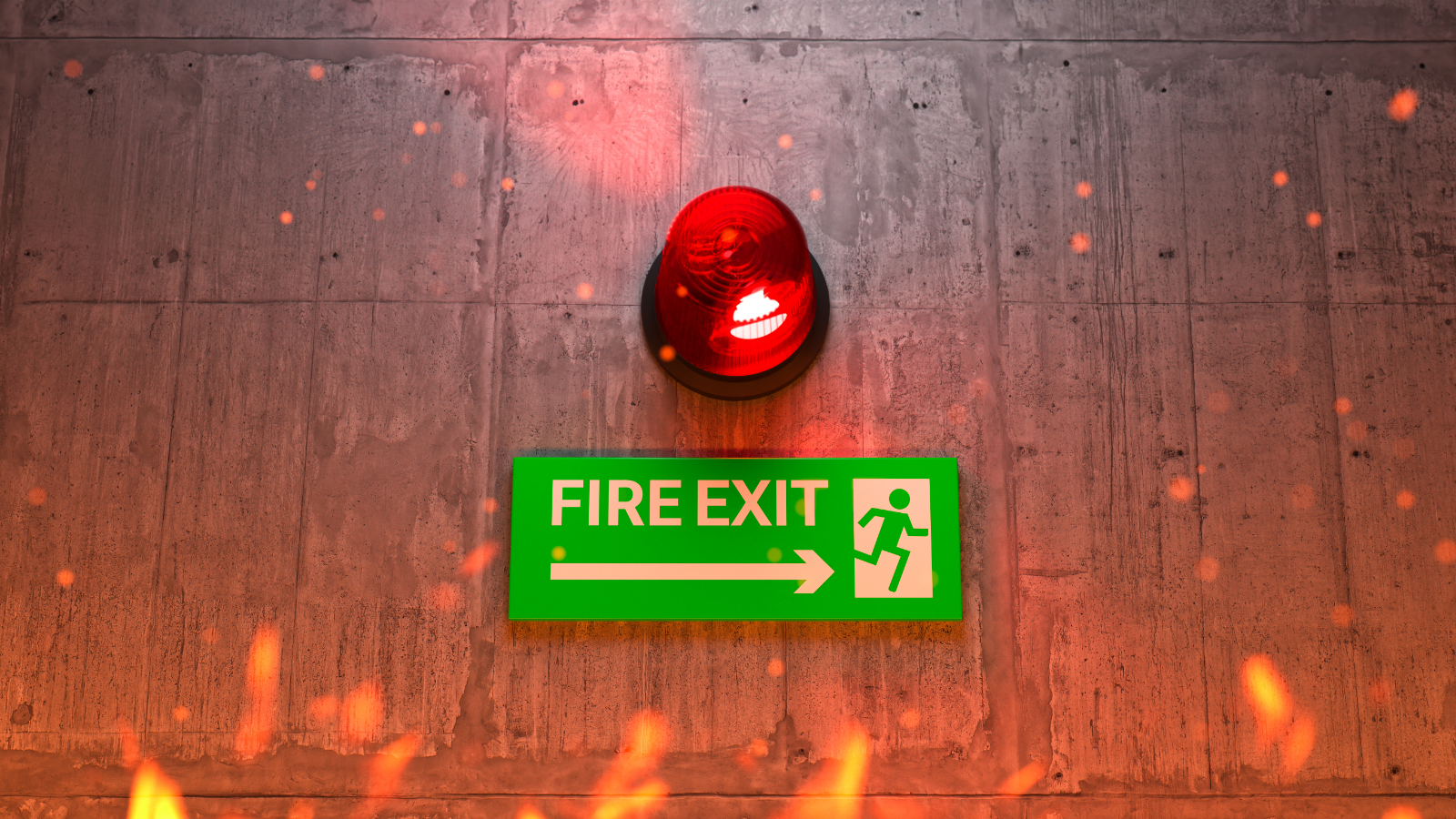 ręczny ostrzegacz pożarowy - element centrali sygnalizacji pożarowej